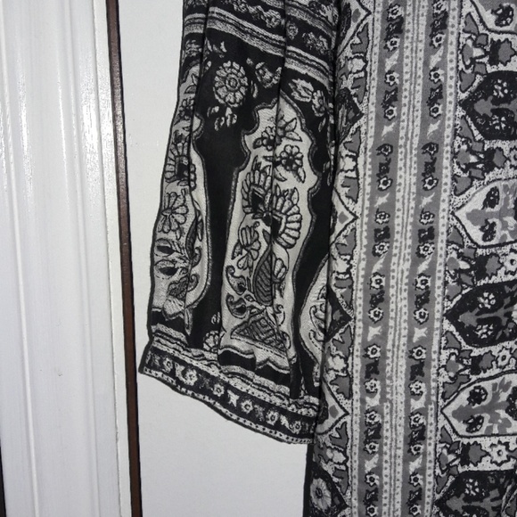 Lucky Brand Plus Boho Indian Style Tunic - Picture 4 of 4